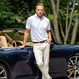 Collars & Co. NWT Cutaway Collar Polo Original Fit - Size Large